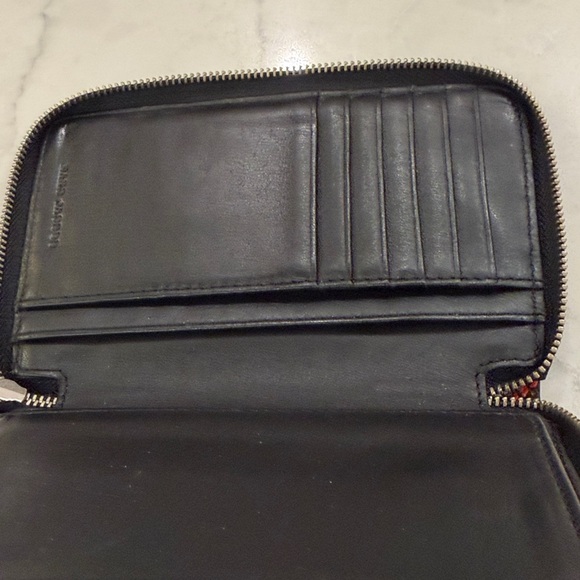 Marc Jacobs Red and Black Snake Print Wallet - Picture 7 of 12